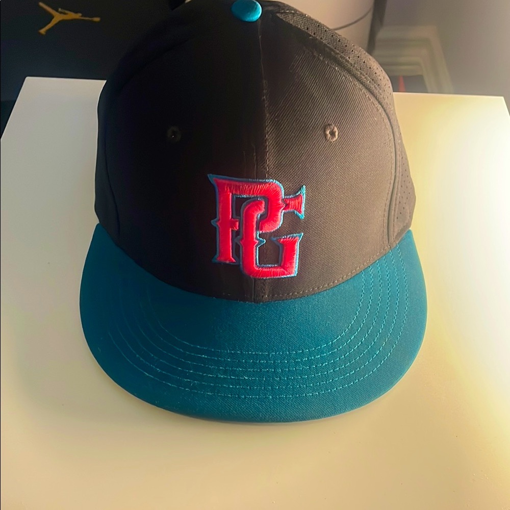 Kids Baseball Cap - Black and Blue